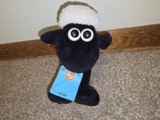 GUND Wallace  Gromit Shaun Sheep Vintage Plush Bean Bags 7  Tags 1989 New