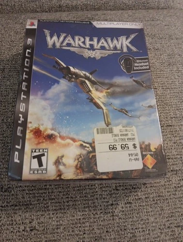 Warhawk - Sony PlayStation 3 Big Box - Brand New Factory Sealed With Headset