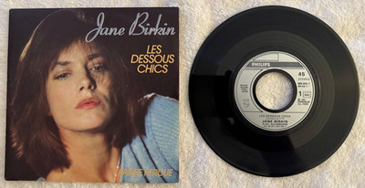 45 7'' FRENCH SP JANE BIRKIN SERGE GAINSBOURG LES DESSOUS CHICS