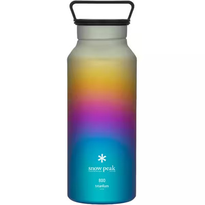 Snow Peak Titanium Aurora Bottle 800 Rainbow TW-800-RA 800ml