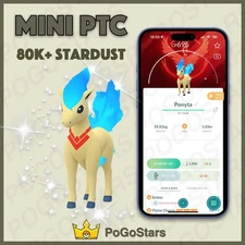 Pokémon PTC GO - Shiny Ponyta Candela Themed - Team Valor✨Special Background✨