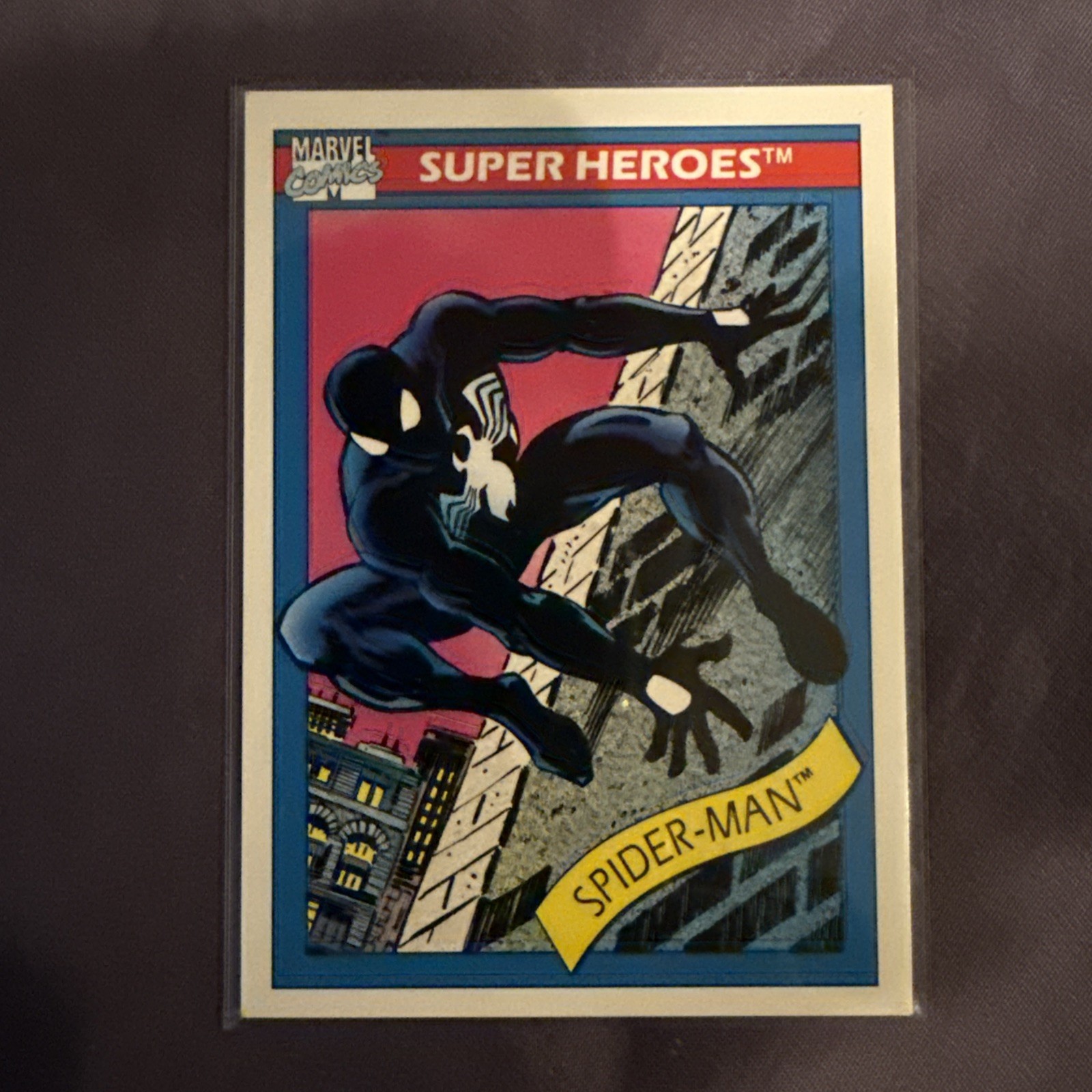 1990 Impel Marvel Universe #2 Spider-Man