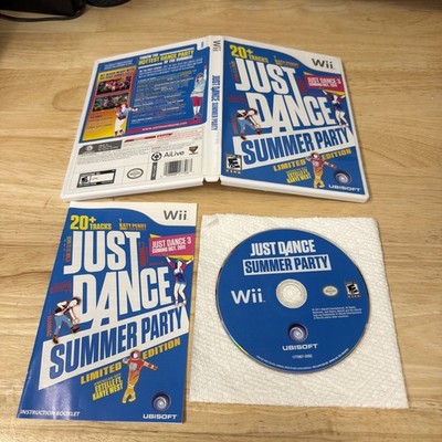 Just Dance Summer Party Wii CIB Complete Tested Working
