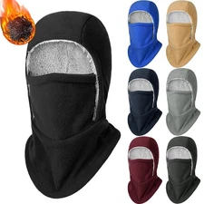 Balaclava Full Face Mask Thermal Mens Cycling Ski Winter Warm Neck Motorbike New