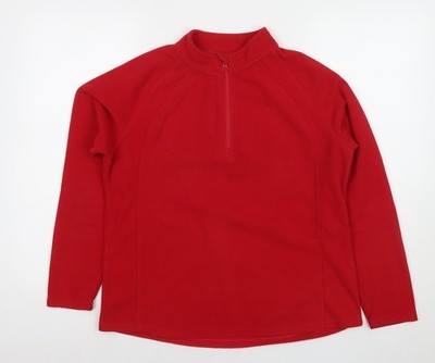 Texsport Damen Pullover Sweatshirt rot Polyester Größe XL Pulli