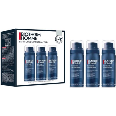 BIOTHERM HOMME SENSITIVE RASIERSCHAUM 3x 50ML