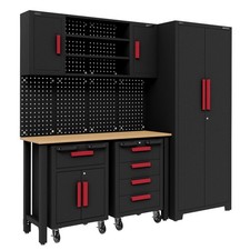 Sealey Complete Garage Storage System with Mobile Trolley x 2 - APMS12OP