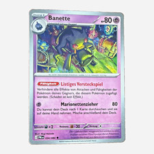 Pokémon TCG Banette 034/084 Deutsch Entwickl...
