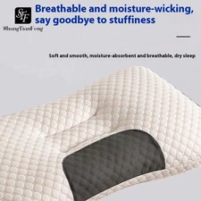 Shangtianfeng 3d Spa Neck Pillow for Sleeping,side Sleeper Pillows for Adults
