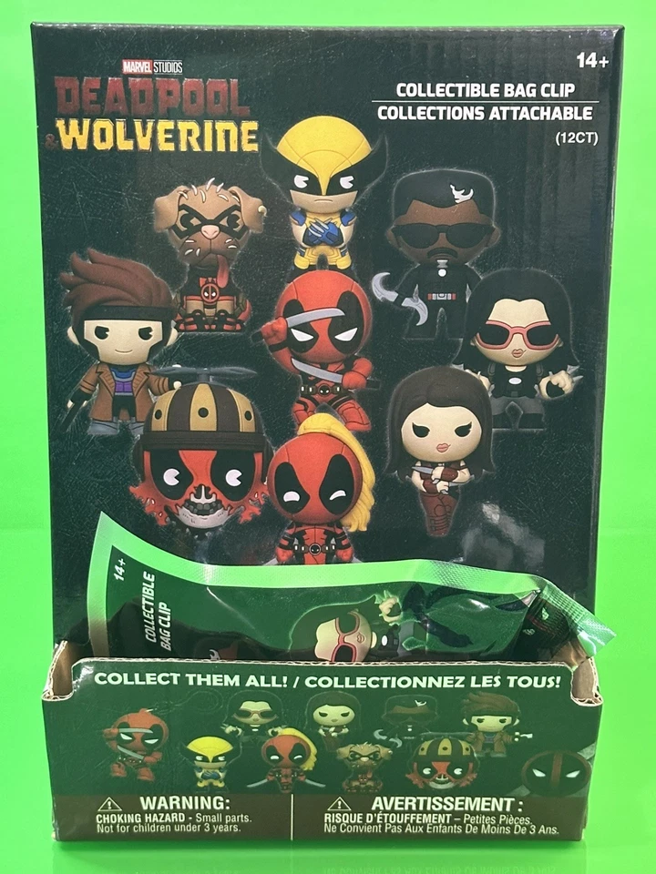 Clip de bolsa coleccionable Marvel Studios Deadpool & Wolverine ¡¡Nuevo sellado!!! Foto 3 de 4