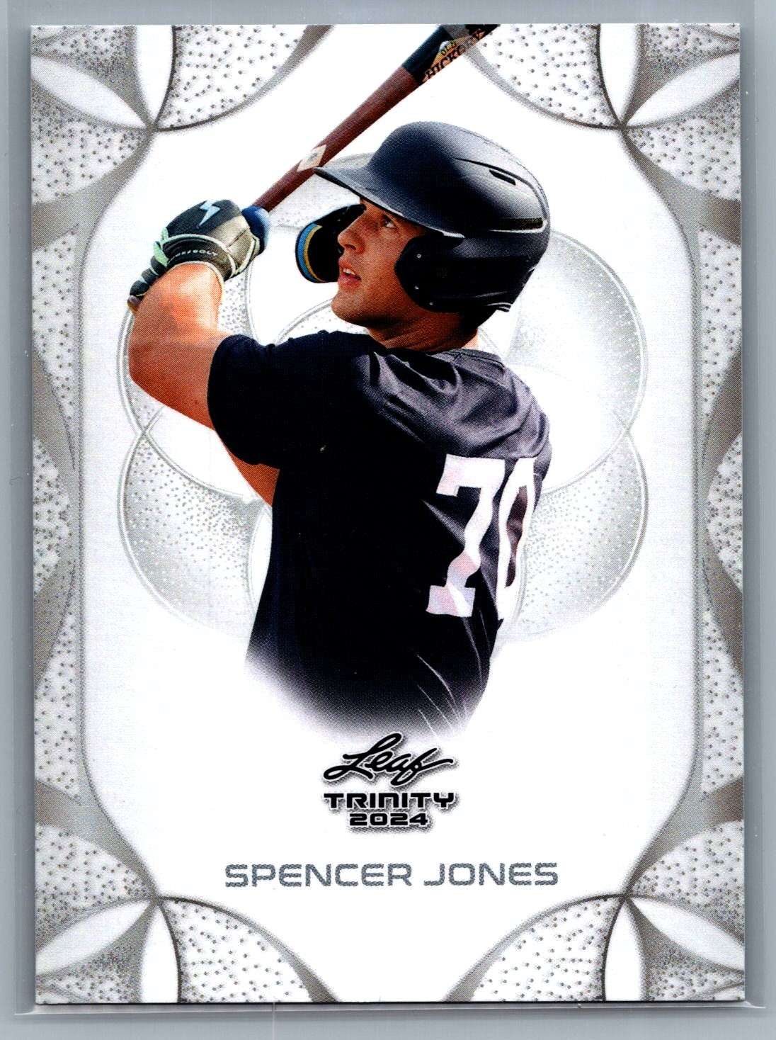 Spencer Jones 2024 Leaf Trinity Mega Box #88
