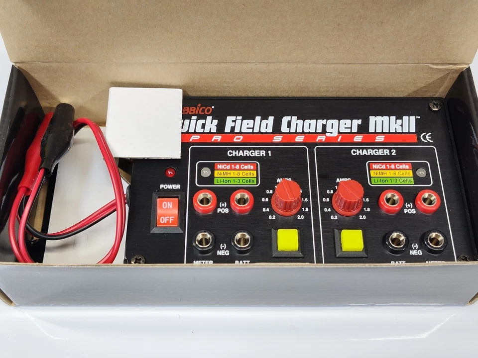 NEW Hobbico Quick Field Charger MkII Pro Series For NICd NiMH LiPo HCAP0290 - Image 4 of 4