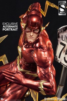 New 52 Flash Side Show Prime One Studios 1/4 Scale MIB never Opened