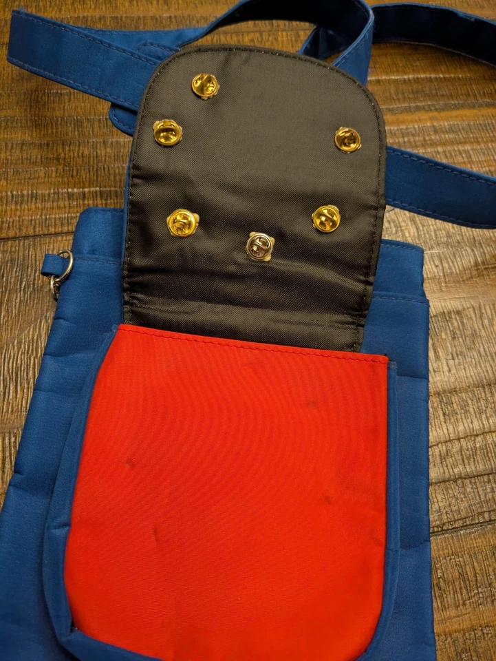 Chicago Cubs Fan Traveler Purse Bag With Vintage Pins - Image 3 of 4