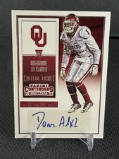 PANINI 2016 CONTENDERS COLLEGE TICKET DOMINIQUE ALEXANDER AUTO #216 OKLAHOMA FO…
