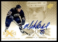 2001-02 SPx Signs of Xcellence AU Mike Comrie Auto Edmonton Oilers #MG
