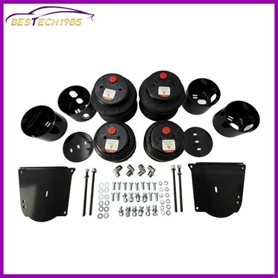 Front & Rear Bags & Brackets Air Ride Suspension Kit for 1964-72 Chevelle A Body