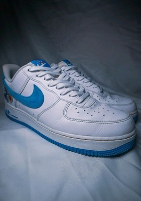 Nike Air Force 1 Low Hare Space Jam  07 White Blue DJ7998-100 Men's Size 11