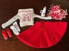 Vintage Barbie outfit #0876, Cheerleader, excellent and near complete.