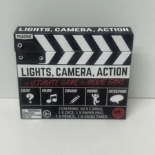 Paladone: Lights, Camera, Action The Ultimate Game for Movie Fans New!