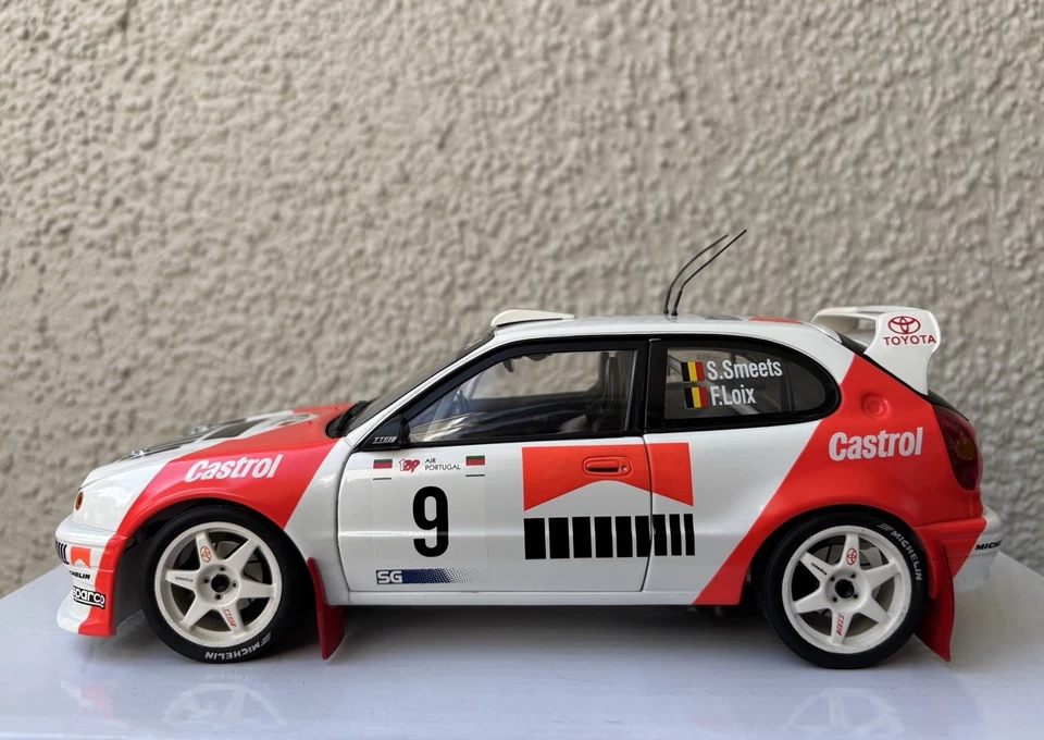 Toyota Corolla WRC 1/18 Autoart WRC Rallye - Image 2 of 4
