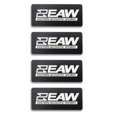 EAW Eastern Acoustic Works Speaker Logo Badge 71.5mm(2.81'')X31.5mm(1.24'')