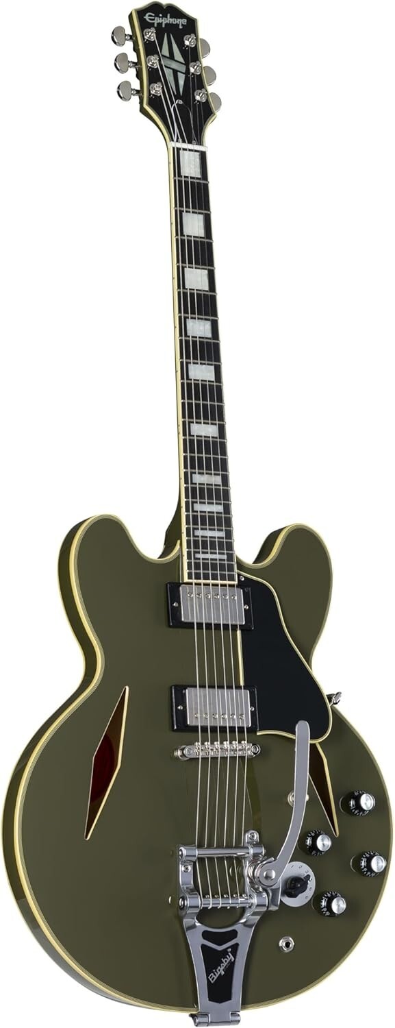 Epiphone Guitar Shinichi Ubukata Signature ES-355 Ver02 Olive Drab wHard Case 229990₽