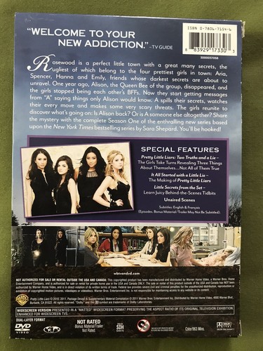 LKNEW LOT PRETTY LITTLE LIARS: COMPLETE FIRST SECOND + THIRD SEASONS DVD SET 123 - Picture 3 of 9