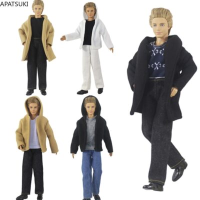 1/6 Doll Clothes For 12'' Boy Doll Outfits Hoodies Coat Jacket Vest Pants Shoes