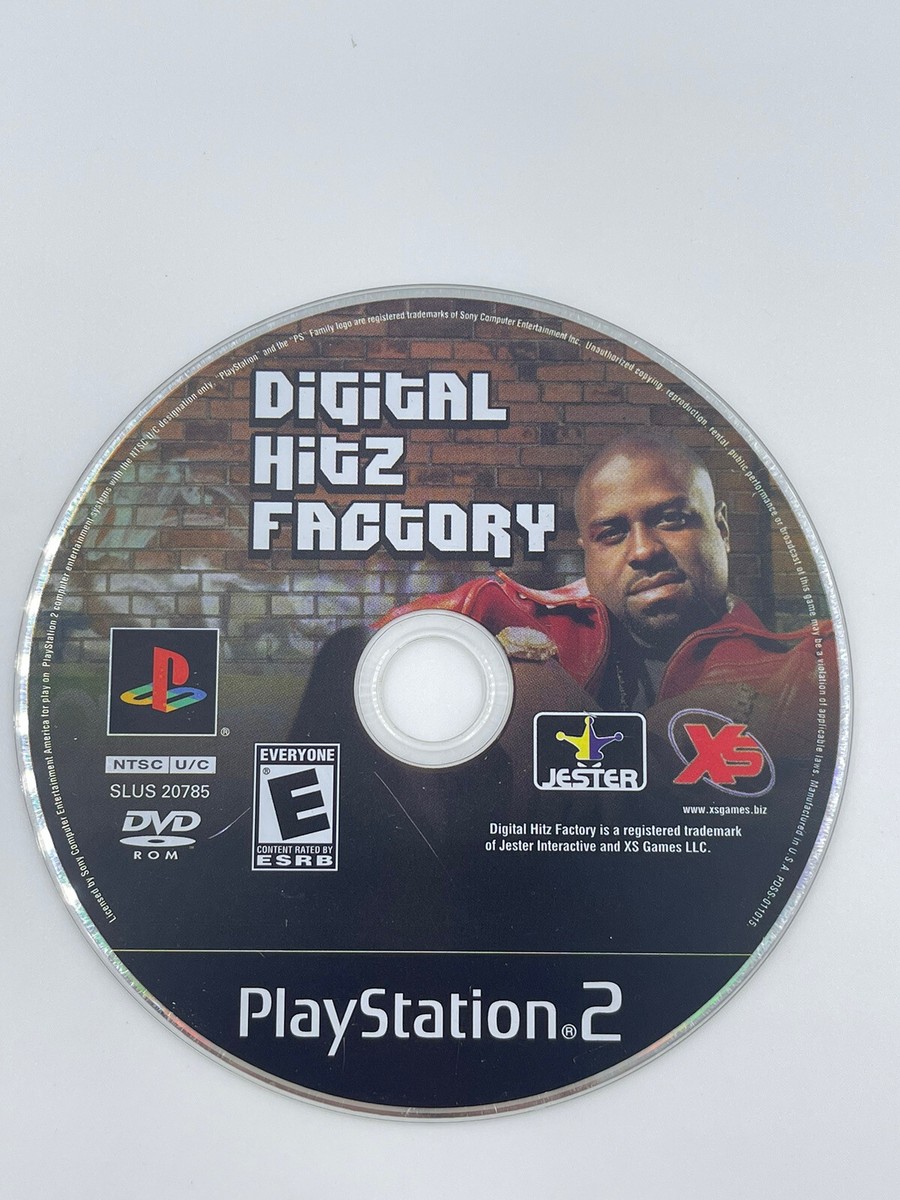 Digital Hitz Factory (Sony PlayStation 2 PS2) Disk Only XS Games