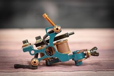 Handmade tattoo machine fine liner 3-11rs - Running 150-155 Hz 5V, 140 grams