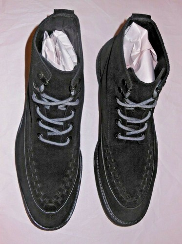 All Saints Men Moth Hook Suede Lace Up 