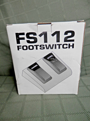 Behringer FS112T Amplifier Dual Footswitch Channel & Effect -NEW