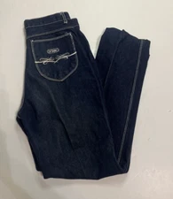 Vintage 80s Gitano Jeans Women’s Juniors Dark Wash Solid Pattern Size 11/12