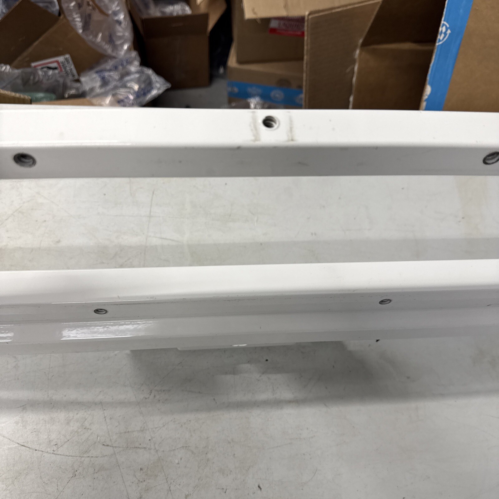 2007-2015 AUDI R8 REAR UPPER CROSS PANEL FOR TAILGATE LATCH 420814291D Used OEM