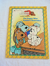 Vintage 1986 Pound Puppies The Puppy Who Couldn't Remember Little Golden Book