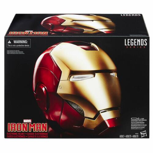 Marvel Legends Iron Man Electronic Helmet * Hasbro Avengers mask WOW Tony Stark  - Afbeelding 1 van 4
