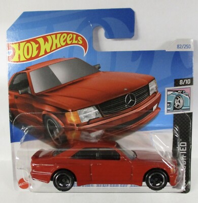 ヴェルロード SEC 2023 hot wheels 89 mercedes-benz 560 sec amg Silver ￼case N