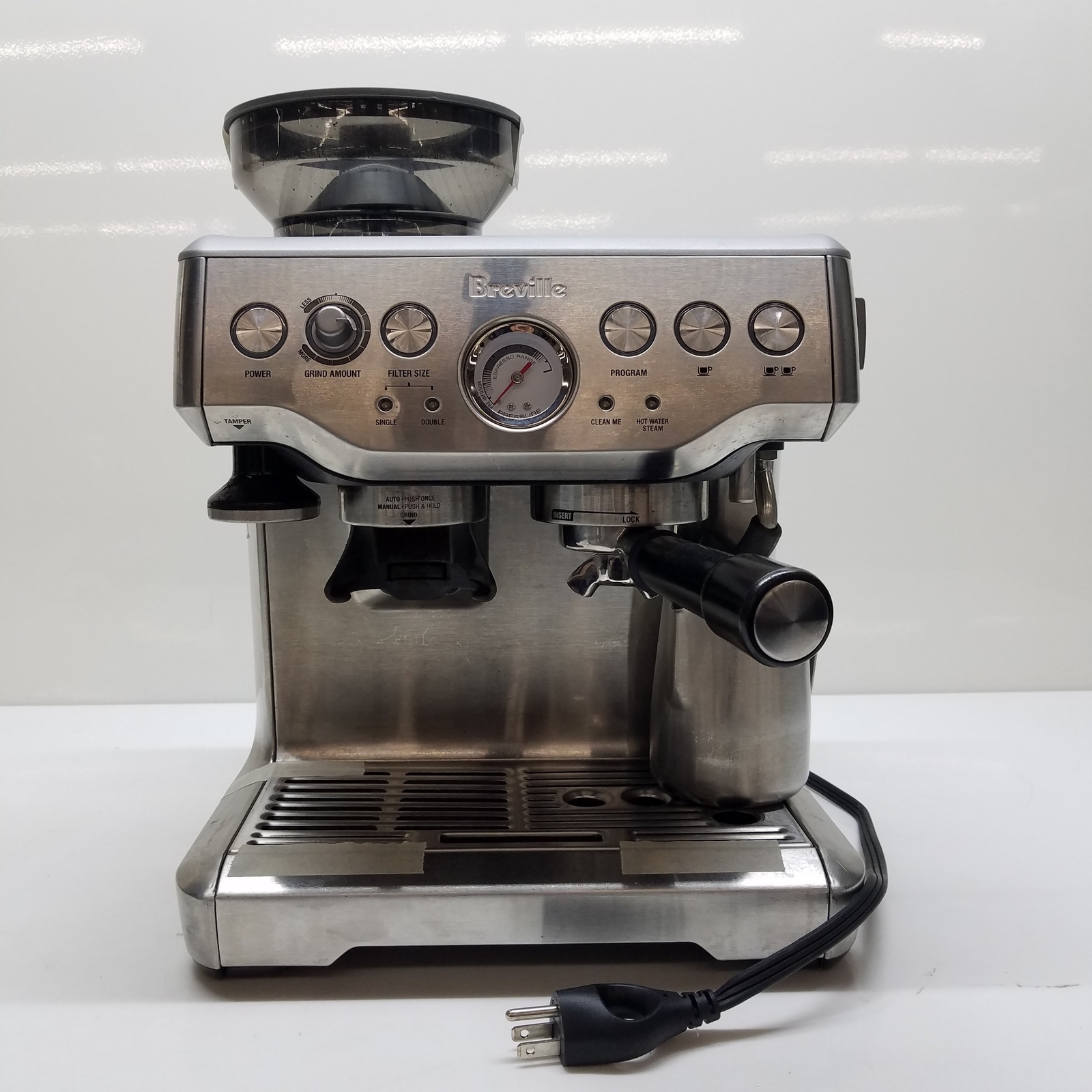 Breville Expresso Machine with Grinder (Model BES870XL/A) eBay