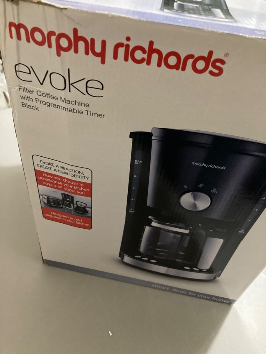 Richards Evoke Red Filter Coffee Machine Filter Coffee Maker Machine