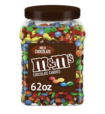M&M'S Milk Chocolate / Peanut / Peanut Butter - Candy Bulk Jar 62