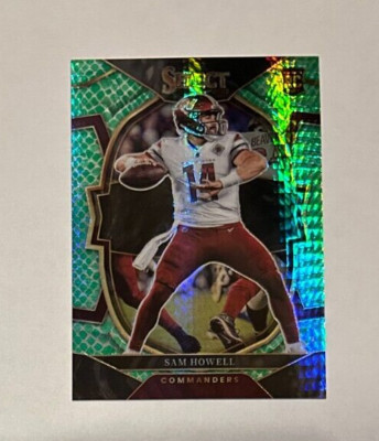 2022 Sam Howell Select Concourse Dragon Scale Washington Commanders #84/89