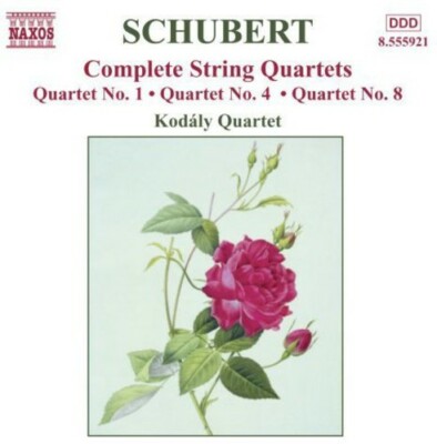 CD: SCHUBERT Complete String Quartets 1 / 4 / 8 Vol. 4 Kodaly Quart