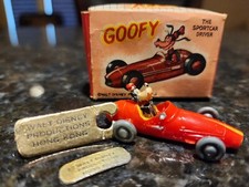 Elm Disneykin Goofy The Sportcar Driver in Box 1960's