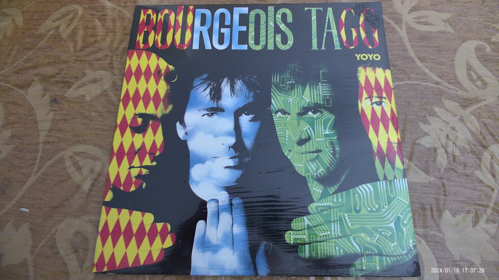 Bourgeois Tagg ‎– Yoyo LP 1987 Italy M/NM new sealed