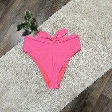 Aerie Size XL Pink High Waisted High Cut Cheeky Swim Bikini Bottoms