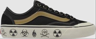 Vans Mens Dark Aloha Style 36 Decon SF Shoes Black Antique