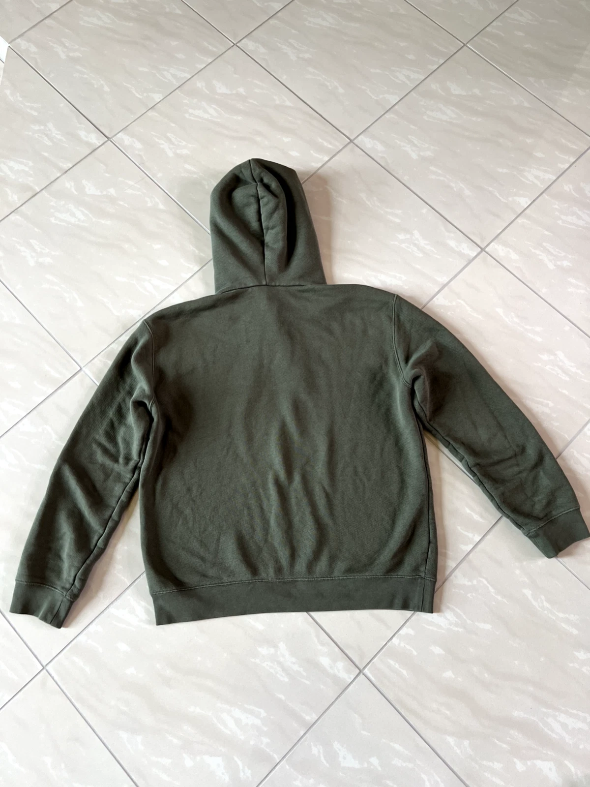 OFF WHITE #2592 MISSONI FELPA CON CAPPUCCIO UOMO LOGO RICAMATO TAGLIA M E PANTALONI BIANCO SPORCO Taglia S