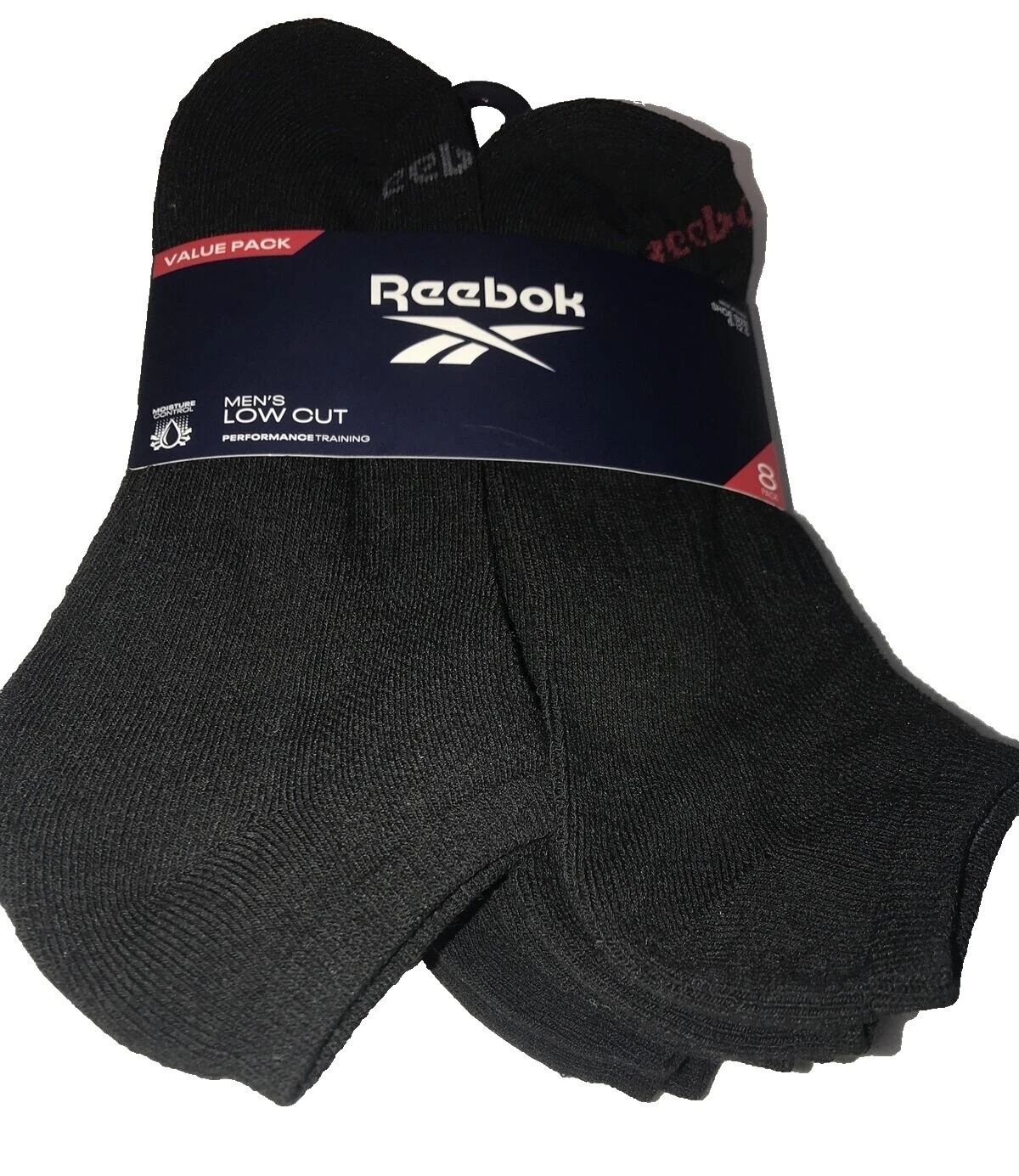 Reebok Calcetines de Color Negro para De hombre