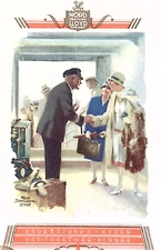 1932 Nord Lloyd  General von Steuben Begrussungs-Essen Get Together Dinner Menu